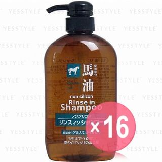 Cosme Station - Horse Oil Non Silicone Rinse In Shampoo (x16) (Bulk Box)