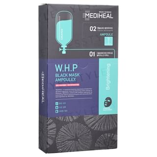 Mediheal - W.H.P Black Mask Ampoulex 2 Step Set