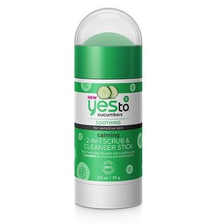 Yes To - Yes to Cucumbers: Calming 2-in-1 Scrub & Cleanser Stick, 70g