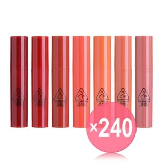 3CE - Glaze Lip Tint - 7 Colors (x240) (Bulk Box)