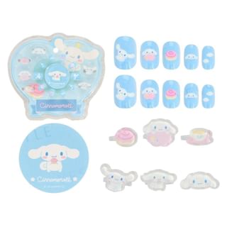 SHOBIDO - Sanrio Cinnamoroll Nail Tips & Ring Set