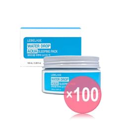 LEBELAGE - Water Drop Aqua Sleeping Pack (x100) (Bulk Box)