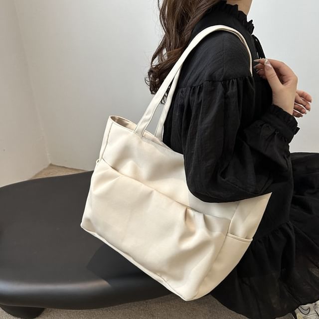NewTown-Plain Tote Bag