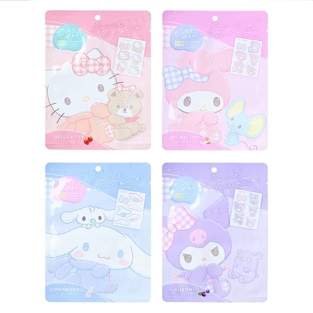 Sanrio-Point Face Pack