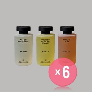 KEYTH - Body Wash - 3 Types (x6) (Bulk Box)