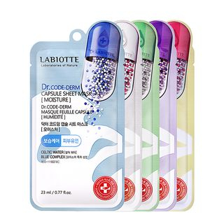 LABIOTTE - Dr. Code-Derm Capsule Sheet Mask Set 10pcs (5 Types)