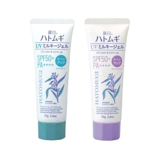 KUMANO COSME - Reihaku Hatomugi Tone Up UV Milky Gel SPF50+ PA++++