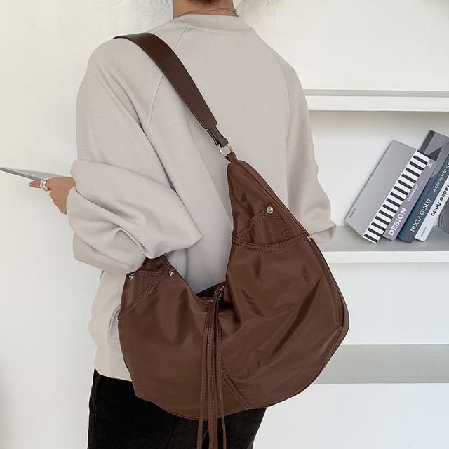 FAYLE-Plain Shoulder Bag
