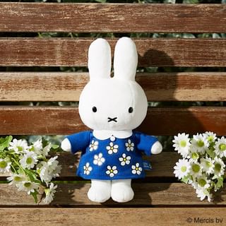Sekiguchi - Miffy Flower Dress Plush Toy | YesStyle