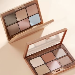 everbab - Elegant Matte Eyeshadow Palette - 2 Types