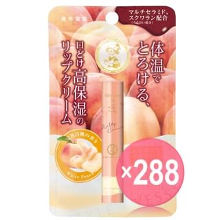 Rohto Mentholatum - Melty Cream Lip Balm White Peach (x288) (Bulk Box)
