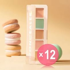 FOCALLURE - Color Correcting Concealer Palette (x12) (Bulk Box)