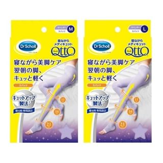 Dr-Scholl Japan-Medi Qtto Slimming Compression Open-Toe Tights