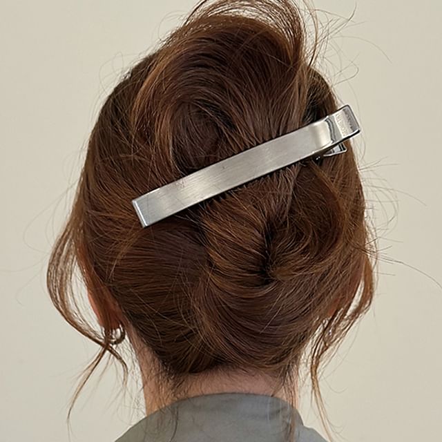 LIDO-Brushed Alloy Hair Clip