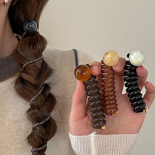 Rodiv-Beaded Hair Tie