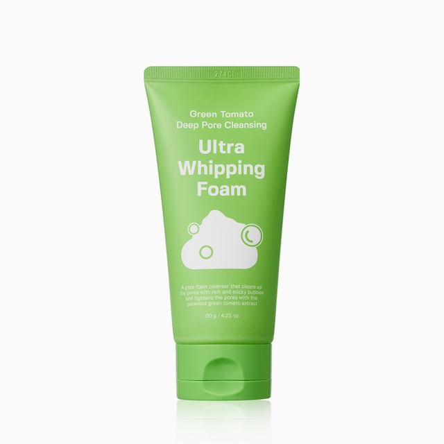 SUNGBOON EDITOR-Pianka głęboko oczyszczająca Green Tomato Deep Pore Cleansing Ultra Whipping Foam-120 G