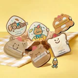 AMORTALS - Bear Bread Series Setting Powder Puff - 3 Types