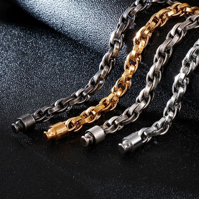 Tenri-Plain Chain Bracelet