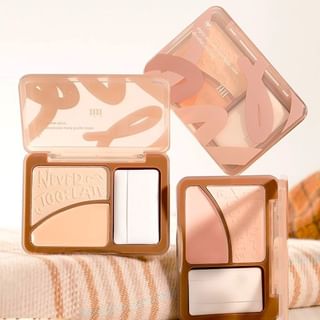 xixi - Tone Soft Focus Double Highlight Palette - 2 Colors