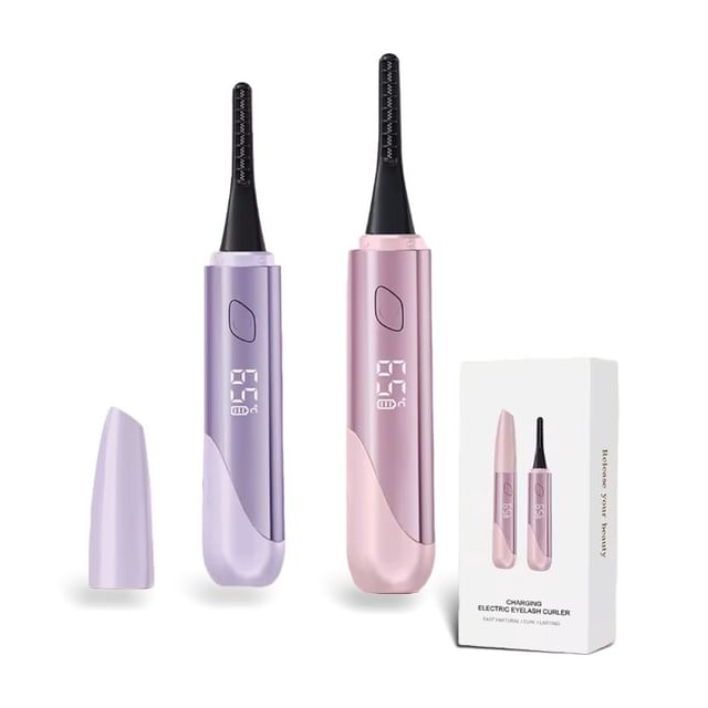 Beautyronics-USB Rechargeable Eyelash Curler with Brush