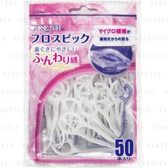 DENTALPRO - Fresh Disposable Plastic Stemmed Dental Flosser