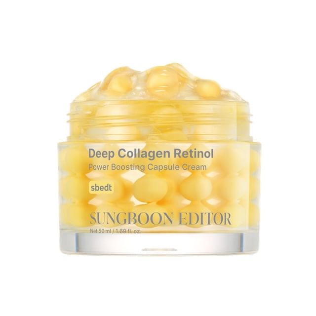 SUNGBOON EDITOR-Deep Collagen Retinol Power Boosting Capsule Cream - Creme Cápsula-50 Ml