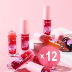 HANDAIYAN - 2 In 1 Liquid Lip Stain - 6 Colors (x12) (Bulk Box)