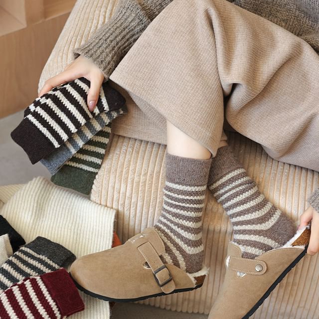 MOGLA-Striped Socks