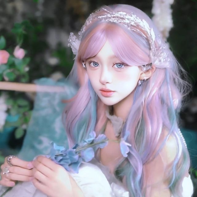 Jellyfish-Long Full Wig - Straight Highlight