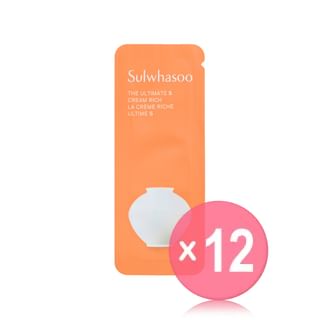 Sulwhasoo - The Ultimate S Cream Rich Sachet (x12) (Bulk Box)