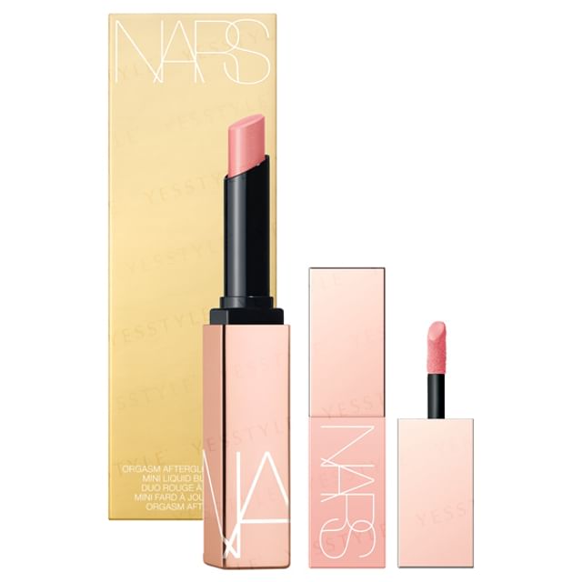 NARS - Orgasm Afterglow Lipstick & Mini Liquid Blush Duo Limited