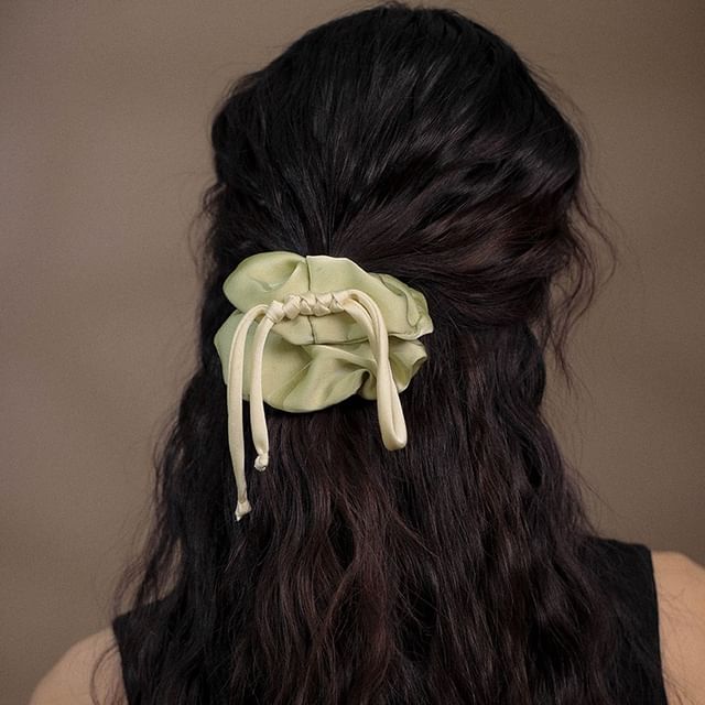Jael-Knot Fabric Scrunchie