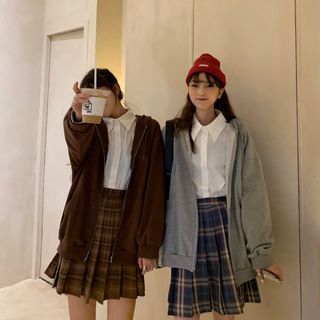 pleated skirt jacket