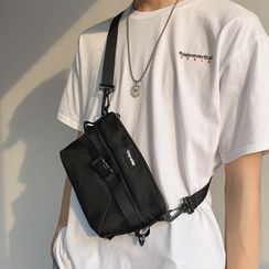 SUNMAN - Buckled Nylon Sling Bag SUNMAN - Buckled Nylon Sling Bag