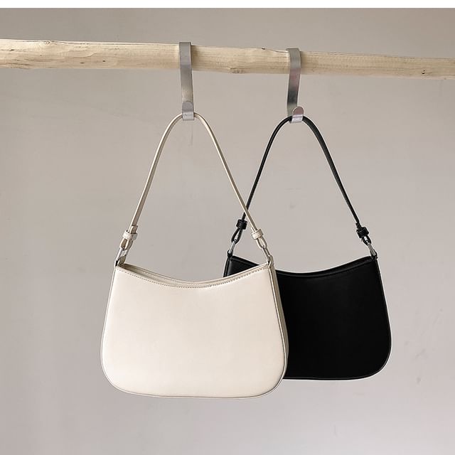 Basaran-Faux Leather Shoulder Bag