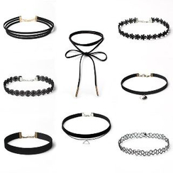 Seirios - Set of 8: Assorted Chokers Seirios - Set of 8: Assorted Chokers