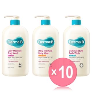 Derma: B - Daily Moisture Body Wash - 3 Types (x10) (Bulk Box)