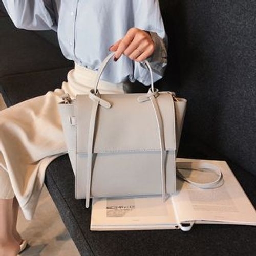 Fionne Faux Leather Shoulder Bag YesStyle