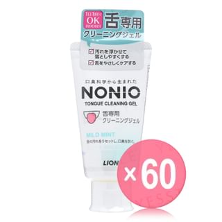 LION - Nonio Tongue Cleaning Gel Mild Mint (x60) (Bulk Box)