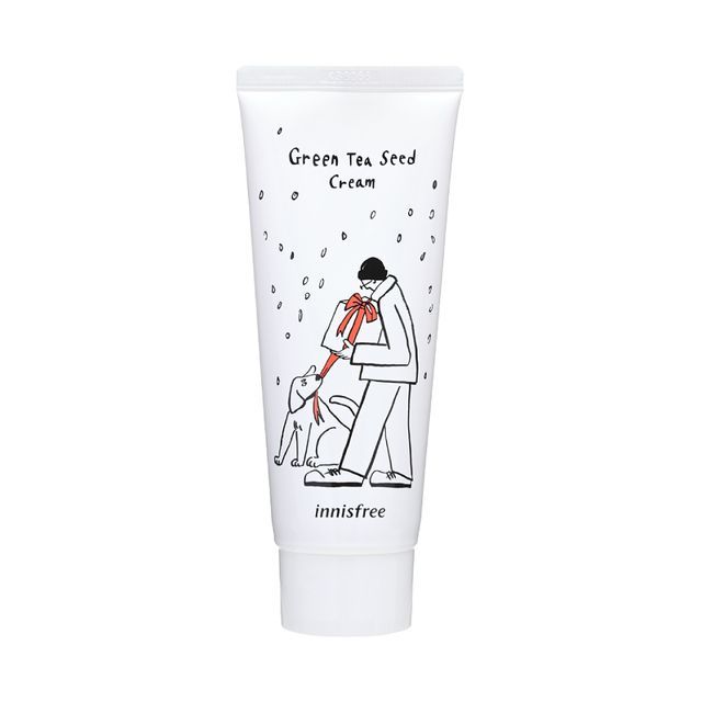 innisfree Green Tea Seed Cream Jumbo 2022 Green Holidays Edition