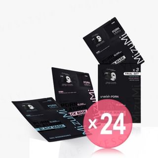 MizuMi - PDRN Platinum Black Mask Trial Set (x24) (Bulk Box)