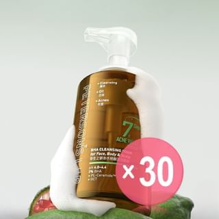 PETERSON'S LAB - BHA Cleansing Foam for Face, Body & Scalp Jumbo (x30) (Bulk Box)