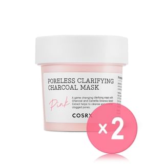 COSRX - Poreless Clarifying Charcoal Mask Pink 2pcs Bundle Set