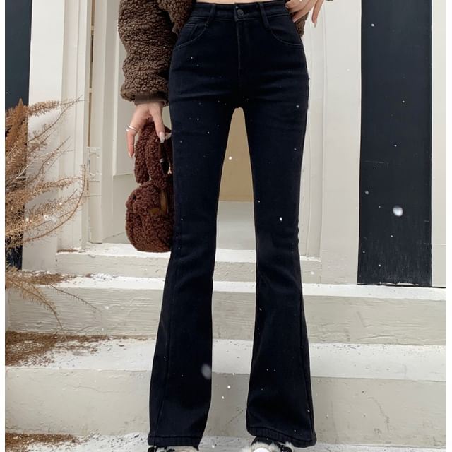 Trendycas-Low Rise Flared Jeans