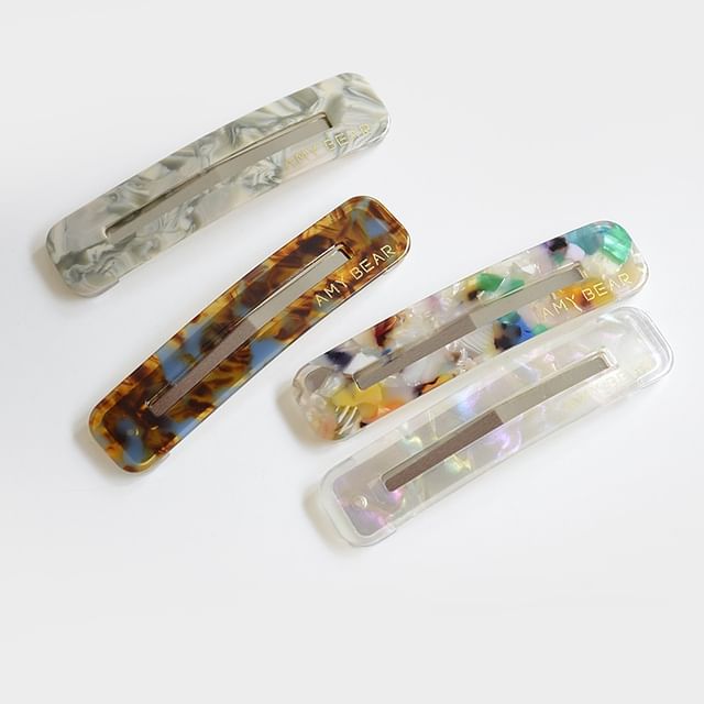 Koi Kawaii-Rectangle Hair Clip