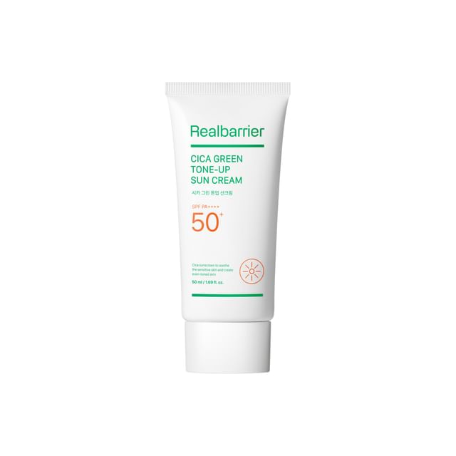 Realbarrier-Cica Green Tone-Up Sun Cream - Crème solaire