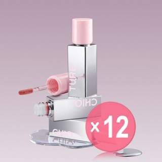 CHIOTURE - Long-Lasting Lip Gloss - 5 Colors (x12) (Bulk Box)
