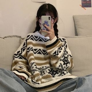 GOUB-Patterned Sweater