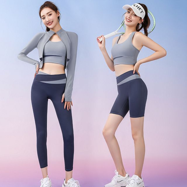 short sleeve yoga jacket