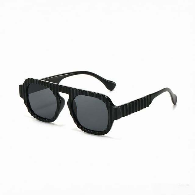 Aisyi-Square Frame Sunglasses
